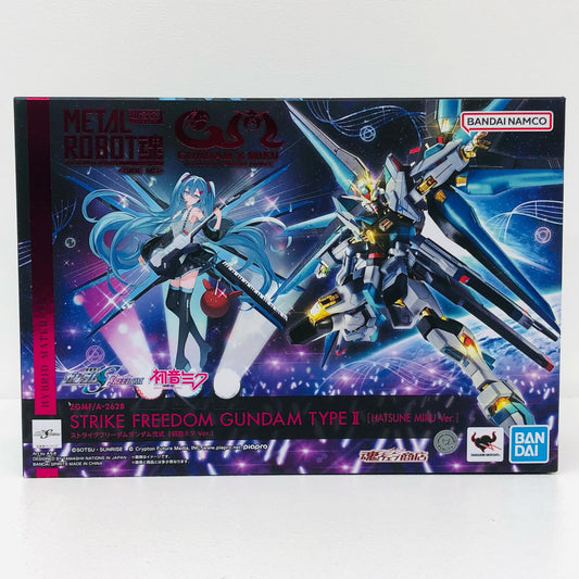 METALROBOT魂＜SIDEMS＞ストライクフリーダムガンダム弐式［初音ミクVer.］「機動戦士ガンダムSEEDFREEDOM」【フィギュア】