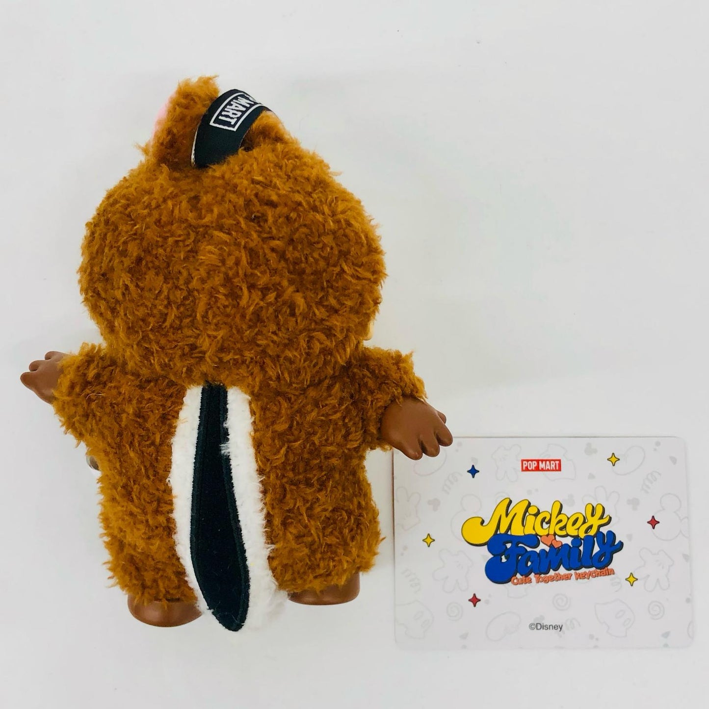 ぬいぐるみ チップ POPMART Mickey Family Cute Together Keychain Series Figures チップ Mickey Family Cute Together Keychain【イオン広店】
