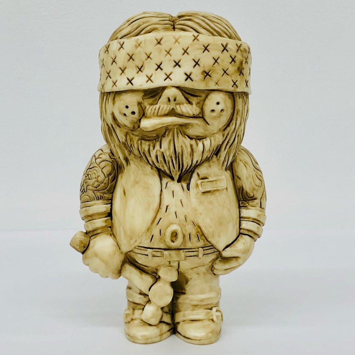KNUCKLE x LITTLE CHOP DESIGN 髭Rider 髭ライダー ヘッド