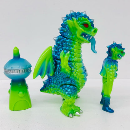 CHOKEHAZRD 赤成型/水色成型/メタグリーン・銀・黒・黄塗装ZKAIJINSet 黄緑成型