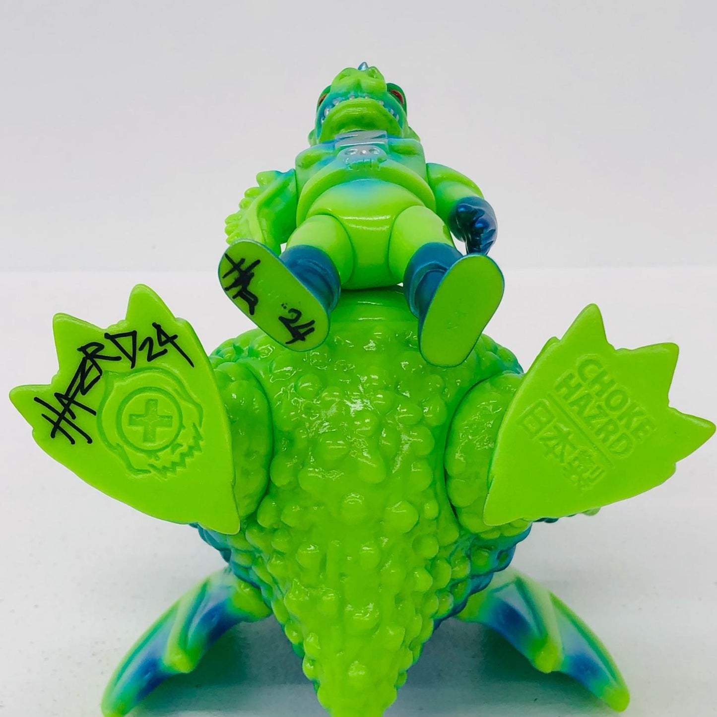 CHOKEHAZRD 赤成型/水色成型/メタグリーン・銀・黒・黄塗装ZKAIJINSet 黄緑成型