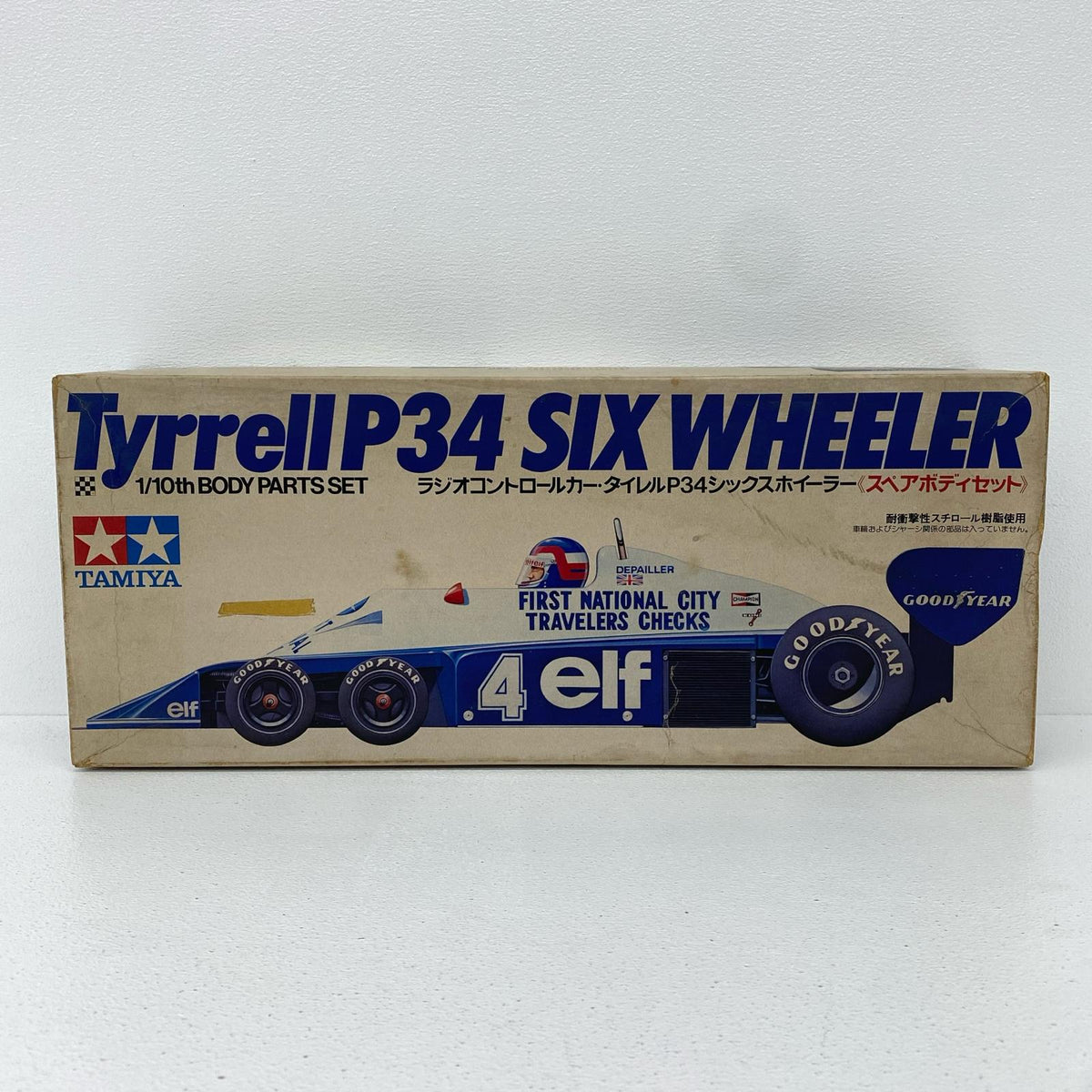 おもちゃ・玩具 1/10 タイレルP34 シックスホイーラー スペアボディセット【加古川物流】