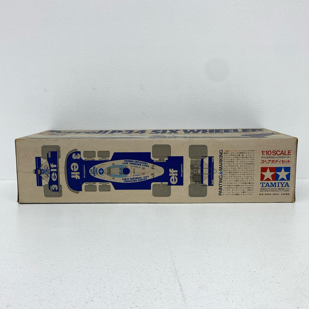 おもちゃ・玩具 1/10 タイレルP34 シックスホイーラー スペアボディセット【加古川物流】