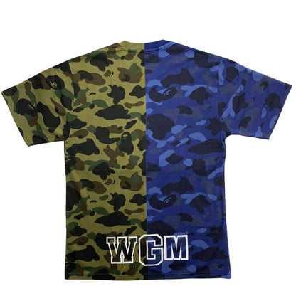 A BATHING APE | アベイシングエイプ SPLIT CAMO SHARK TEE 半袖Ｔシャツ 001CSM301009M サイズ：XL