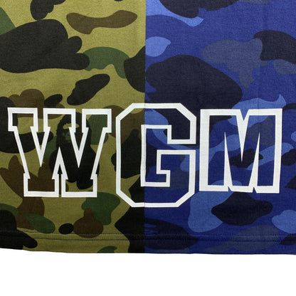 A BATHING APE | アベイシングエイプ SPLIT CAMO SHARK TEE 半袖Ｔシャツ 001CSM301009M サイズ：XL