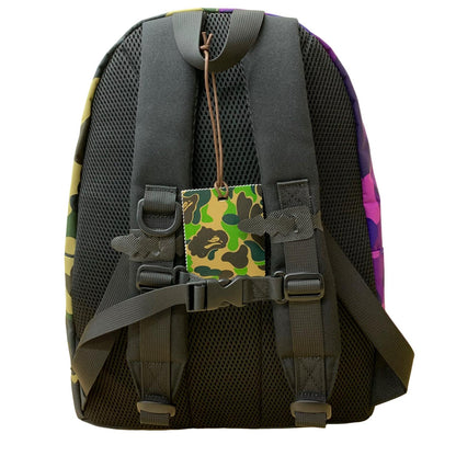 A BATHING APE | アベイシングエイプ SPLIT COLOR CAMO SHARK DAYPACK リュック・デイパック