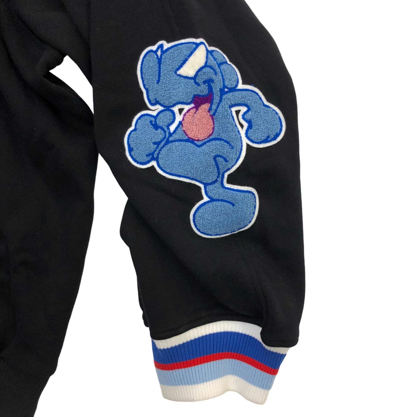 FACETASM | ファセッタズム FACETASM × CPD スタジャン LOVE HOODED STADIUM JACKET ブラック【瀬戸大橋店】