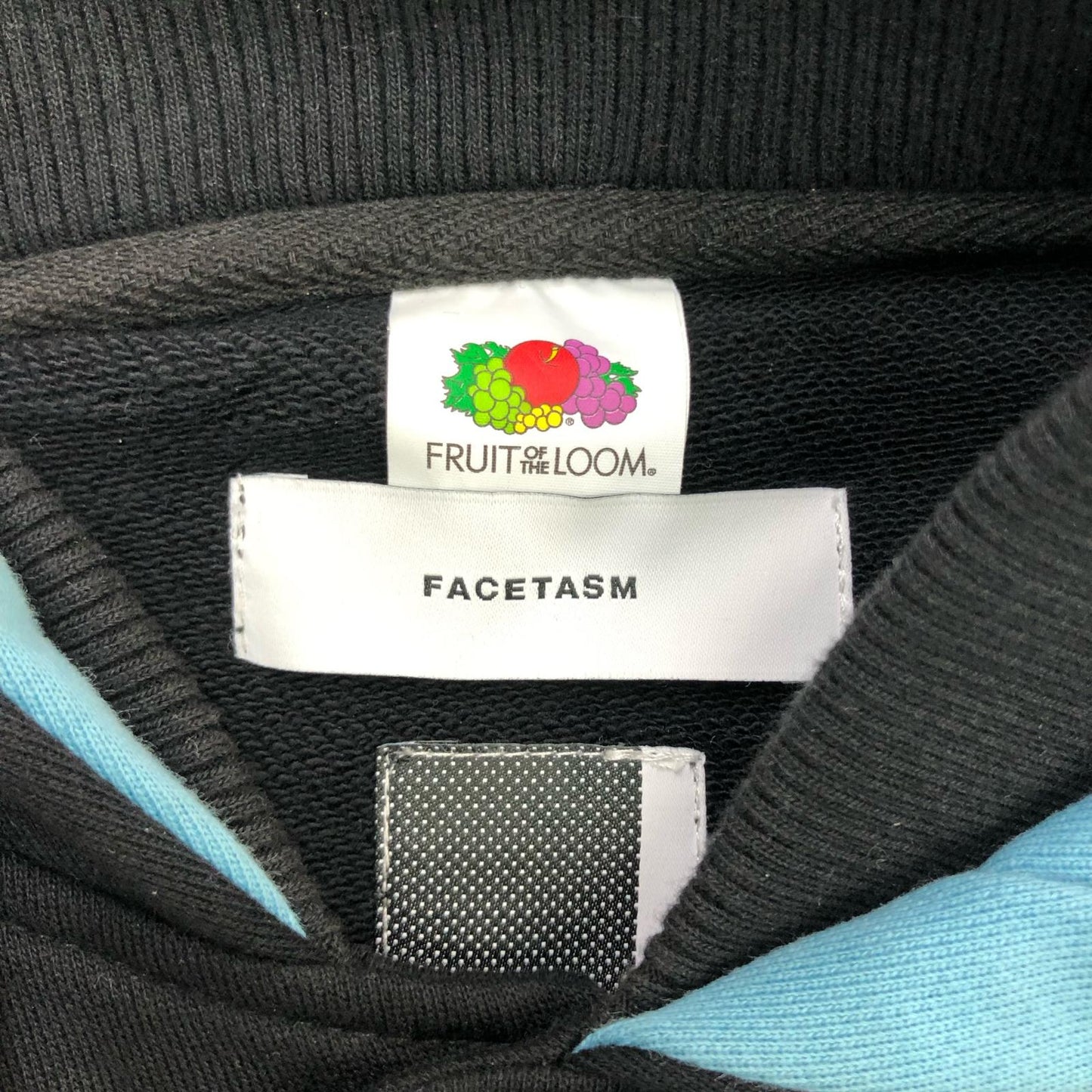 FACETASM | ファセッタズム FACETASM × CPD スタジャン LOVE HOODED STADIUM JACKET ブラック【瀬戸大橋店】