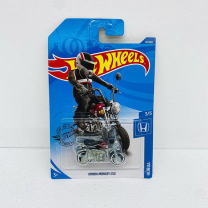 1/64HONDAMONKEYZ50(ブラック×シルバー×レッド)「HotWheelsHONDA」[GHC11-D7C5]