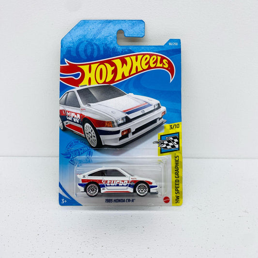 1/641985HONDACR-X(ホワイト×レッド×ブルー)「HotWheelsSPEEDGRAPHICS」[GRY46-M7C5]