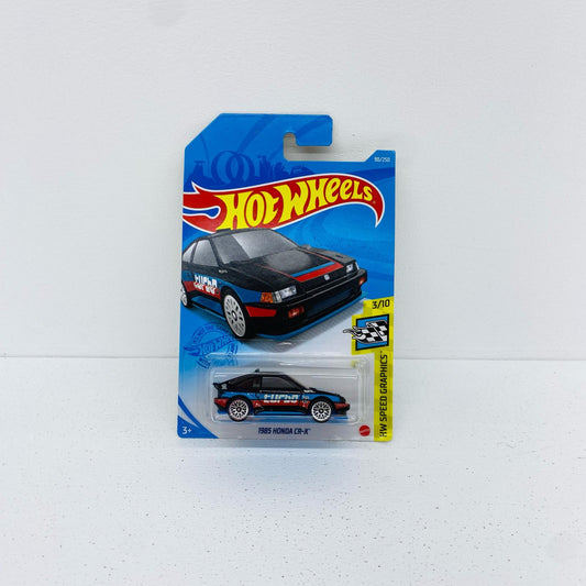 1/641985HONDACR-X(ブラック×ブルー×レッド)「HotWheelsHWSPEEDGRAPHICS」[GTC57-M7C5]
