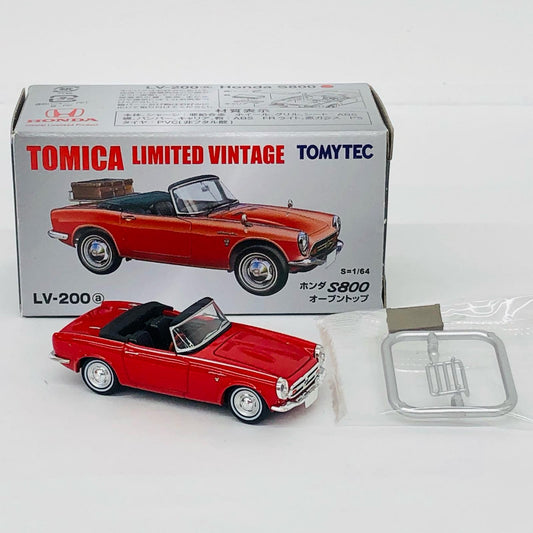 1/64 LV-200a ホンダS800 オープントップ(レッド) 「トミカリミテッドヴィンテージ」 [320166]