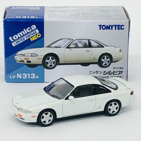 1/64 LV-N313a 日産シルビア K’s TypeS 94年式(ホワイト) 「トミカリミテッドヴィンテージNEO」 [329435]