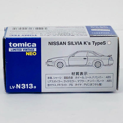 おもちゃ・玩具 1/64 LV-N313a 日産シルビア K’s TypeS 94年式(ホワイト) 「トミカリミテッドヴィンテージNEO」 [329435] 日産シルビア K’s TypeS 94年式 LV-N313a '1/64 329435【加古川店】