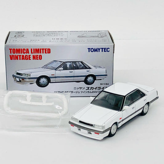 1/64 LV-N301a 日産 スカイライン 4ドアHT GTパサージュ ツインカム24V 87年式(ホワイト) 「トミカリミテッドヴィンテージNEO」 [320548]