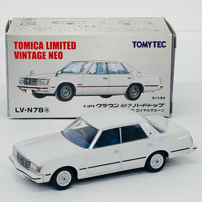 おもちゃ・玩具 1/64 LV-N78a トヨタクラウン 2800ロイヤルサルーン (ホワイト) 「トミカリミテッドヴィンテージNEO」 [249177] トヨタクラウン 2800ロイヤルサルーン LV-N78a '1/64 249177【加古川店】