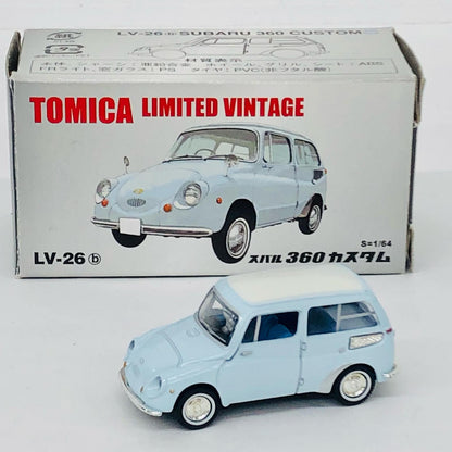 1/64 LV-26b スバル 360 カスタム(ライトブルー) 「トミカリミテッドヴィンテージ」 [210474]