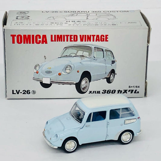 1/64 LV-26b スバル 360 カスタム(ライトブルー) 「トミカリミテッドヴィンテージ」 [210474]
