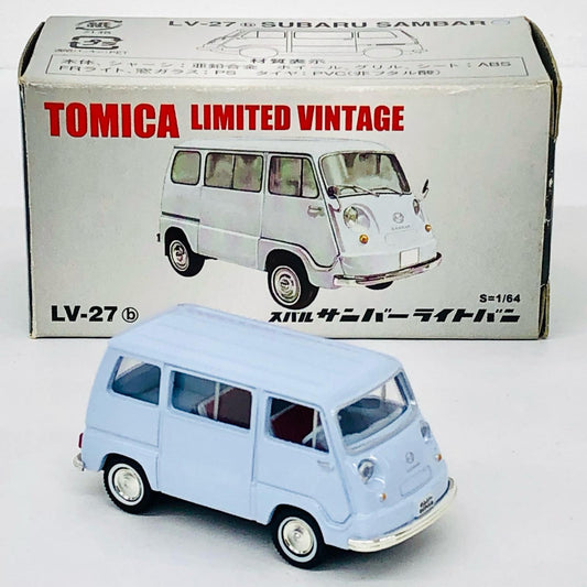 1/64 LV-27b スバル サンバー ライトバン(ライトブルー) 「トミカリミテッドヴィンテージ」 [210498]