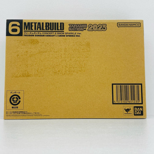 METALBUILDフリーダムガンダムCONCEPT2SNOWSPARKLEVer.「機動戦士ガンダムSEED」TAMASHIINATION2023＆事後通販限定【フィギュア】