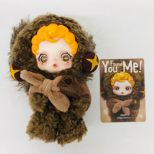 Sneaky Chestnut?「SKULLPANDA You Found Me! シリーズ ぬいぐるみペンダント」