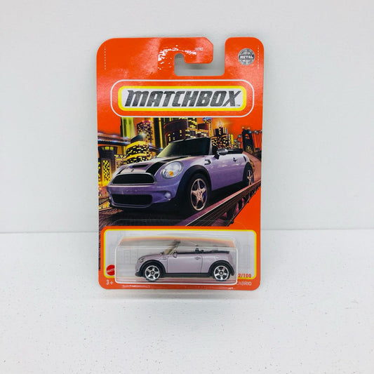 MATCHBOX 2010 ミニクーパーS カブリオ シルバー