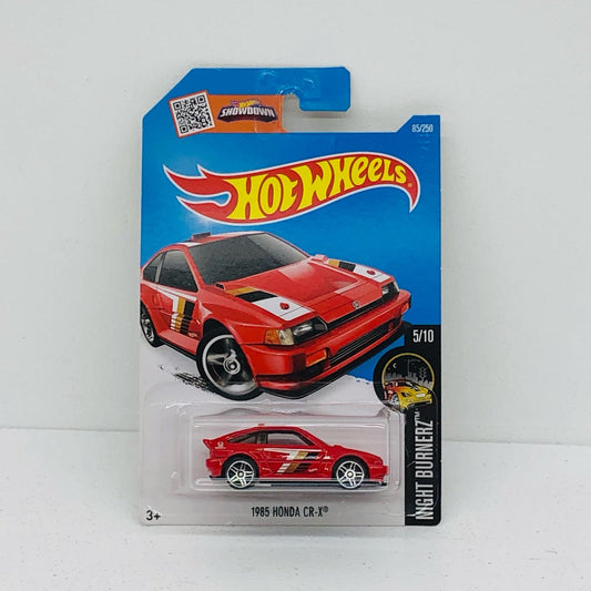 1/64 1985 HONDA CR-X(レッド×ブラック×ホワイト)