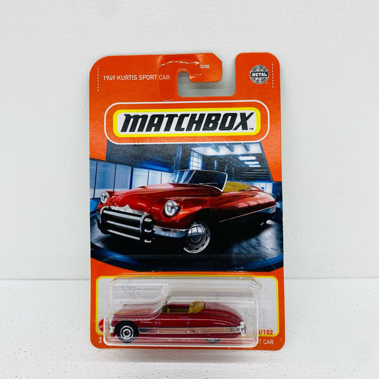1/64 1949 KURTIS SPORT CAR マッチボックス