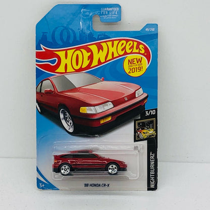 1/64 88 HONDA CR-X(レッド) 「Hot Wheels NIGHTBURNERZ」