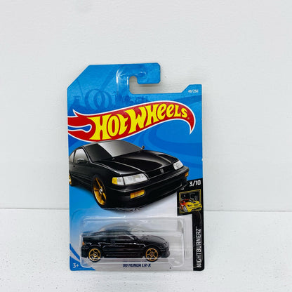 1/64 ’88 HONDA CR-X(ブラック) 「Hot Wheels NIGHTBURNERZ」