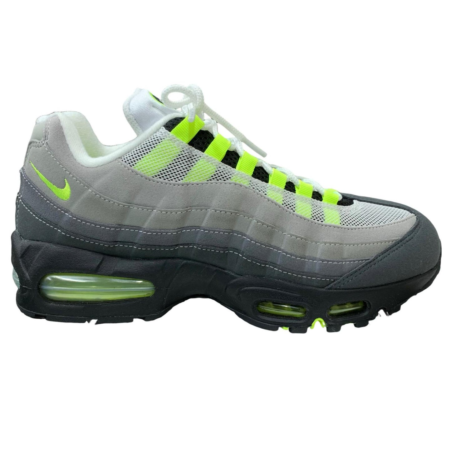 NIKE | ナイキ Air Max 95 OG Big Bubble 'Neon Yellow' (2025/2026) スニーカー グレー 27.5cm