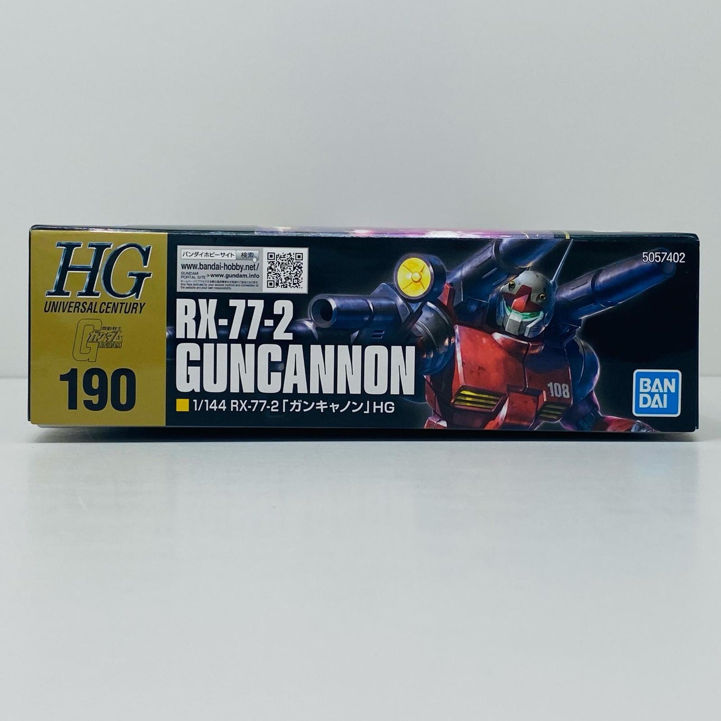 1/144HGUCREVIVERX-77-2ガンキャノン「機動戦士ガン