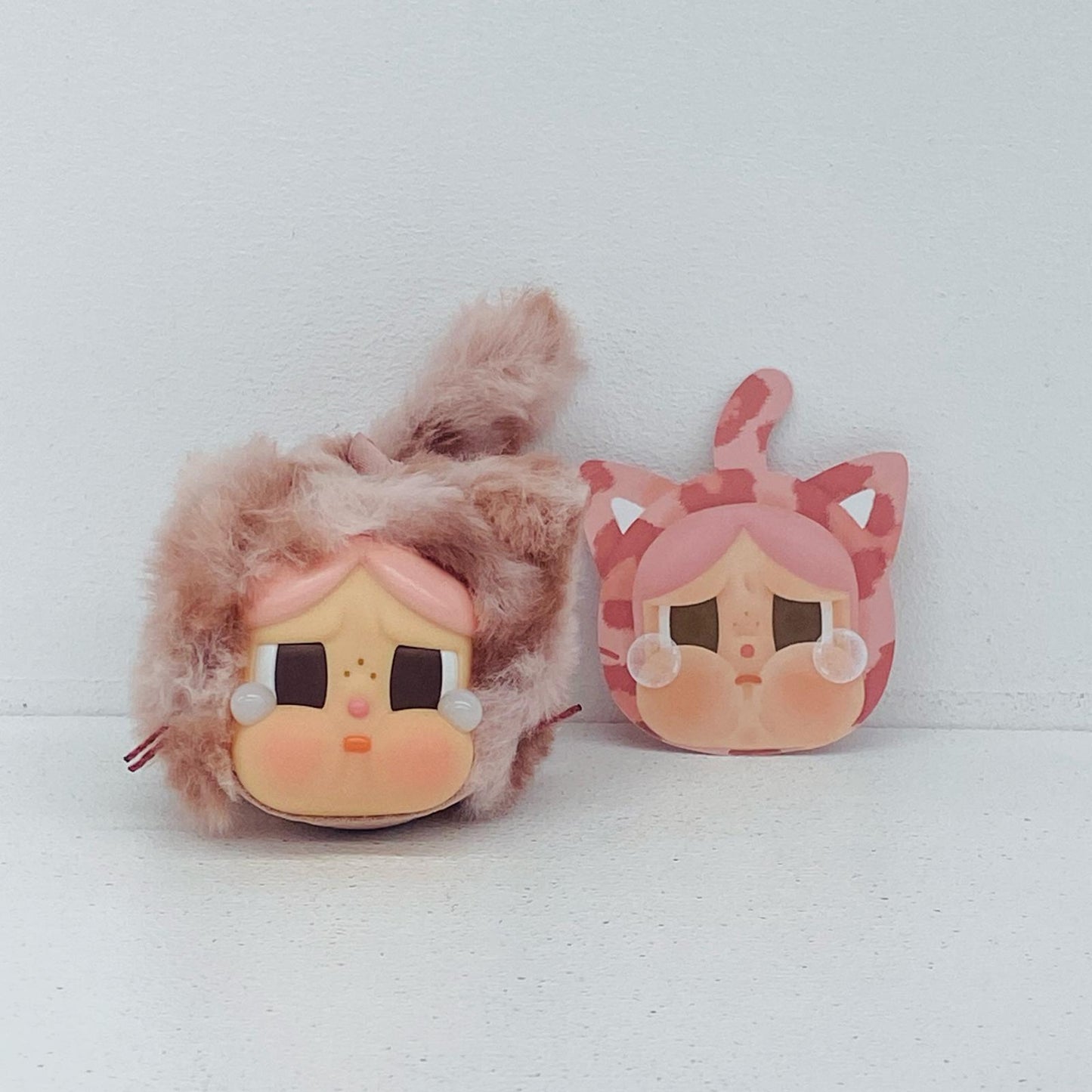 ぬいぐるみ Pink Cutie「CRYBABY Wild but Cutie Seriesビニールぬいぐるみペンダント」 POPMART Pink Cutie CRYBABY Wild but Cutie Series ぬいぐるみペンダント【加古川物流】