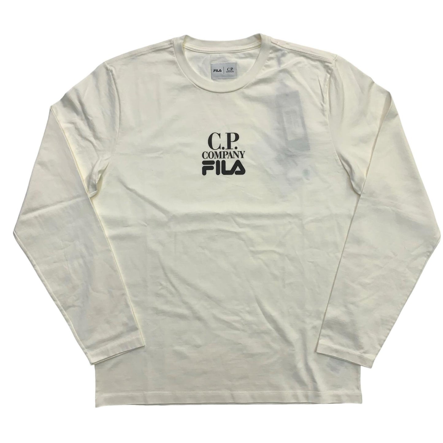 C.P.Company | シーピーカンパニー C.P. Company x FILA 長袖Ｔシャツ ホワイト