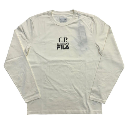 C.P.Company | シーピーカンパニー C.P. Company x FILA 長袖Ｔシャツ ホワイト