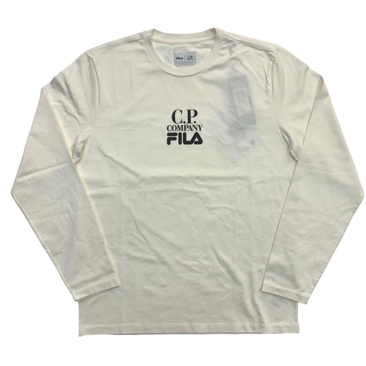 C.P.Company | シーピーカンパニー C.P. Company x FILA 長袖Ｔシャツ ホワイト