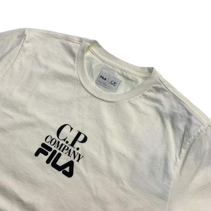 C.P.Company | シーピーカンパニー C.P. Company x FILA 長袖Ｔシャツ ホワイト