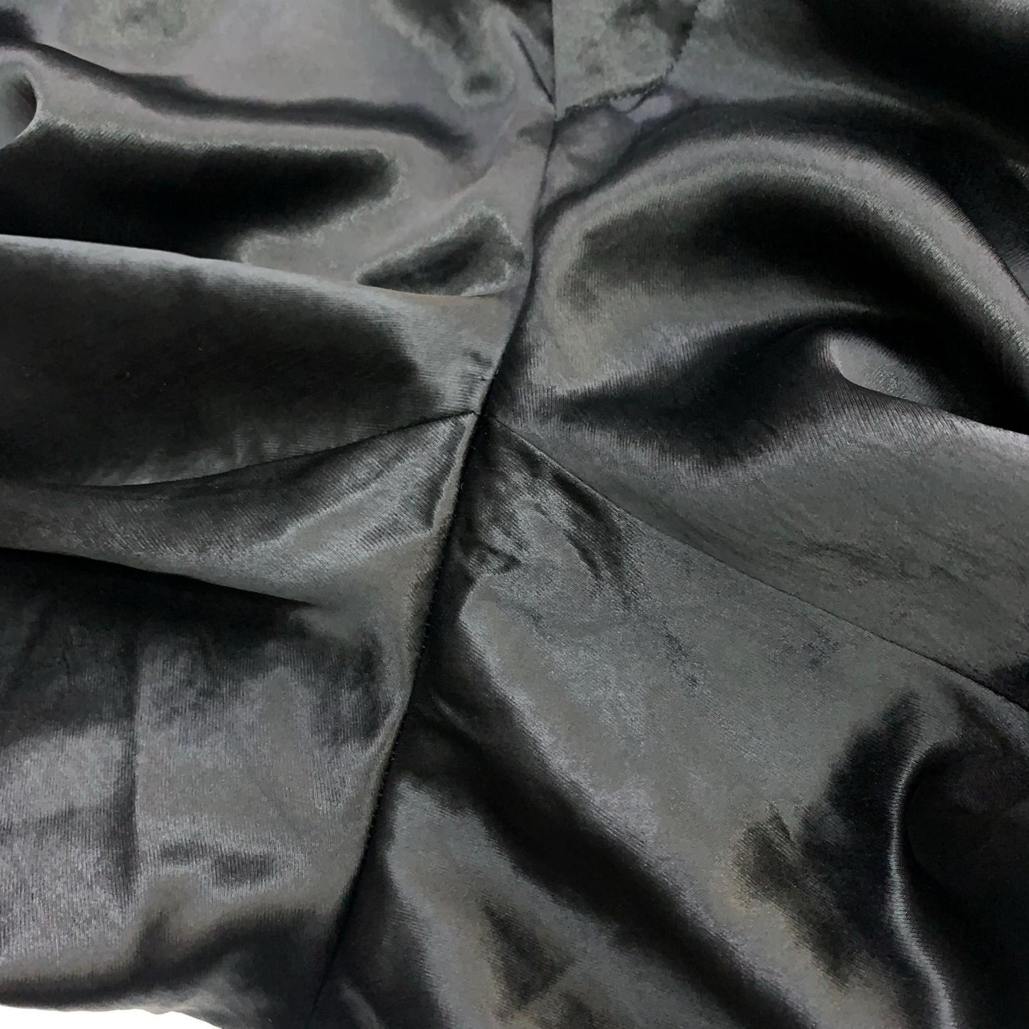 ANN DEMEULEMEESTER | アンドゥムルメステール Anneke Comfort Satin Trousers パンツ ブラック サイズ：48