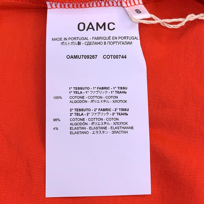 OAMC | オーエーエムシー 半袖Ｔシャツ オレンジ サイズ：S
