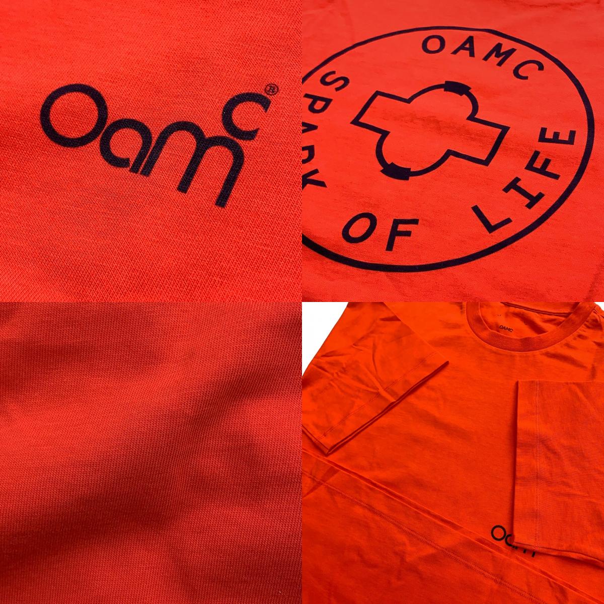 OAMC | オーエーエムシー 半袖Ｔシャツ オレンジ サイズ：S