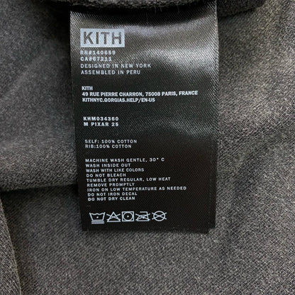 KITH | キース Kith x Disney For Pixar Zurg Vintage Tee 'Black' 半袖Ｔシャツ ブラック サイズ：M