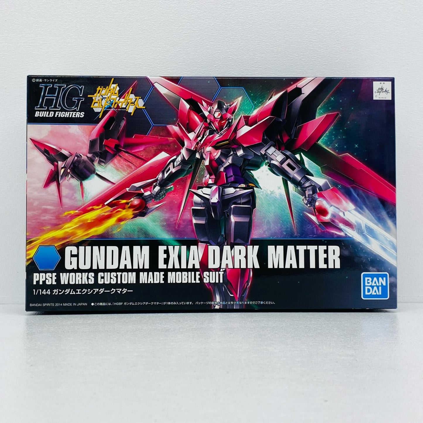 1/144 HGBF PPGN-001 ガンダムエクシアダークマター 「ガンダムビルドファイターズ」