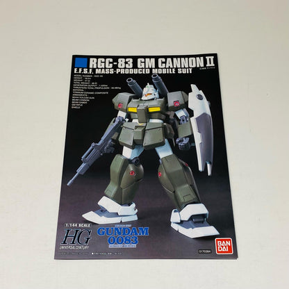 1/144HGUCRGC-83ジム・キャノンII「機動戦士ガンダム0083STARDUSTMEMORY」[5061821]