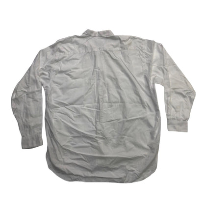 COMME des GARCONS SHIRT | コムデギャルソンシャツ Textured Cotton Poplin Shirt 長袖シャツ ホワイト【瀬戸大橋店】