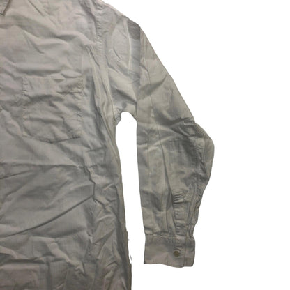 COMME des GARCONS SHIRT | コムデギャルソンシャツ Textured Cotton Poplin Shirt 長袖シャツ ホワイト【瀬戸大橋店】