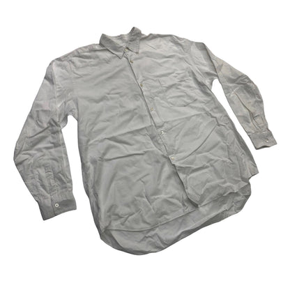 COMME des GARCONS SHIRT | コムデギャルソンシャツ Textured Cotton Poplin Shirt 長袖シャツ ホワイト【瀬戸大橋店】