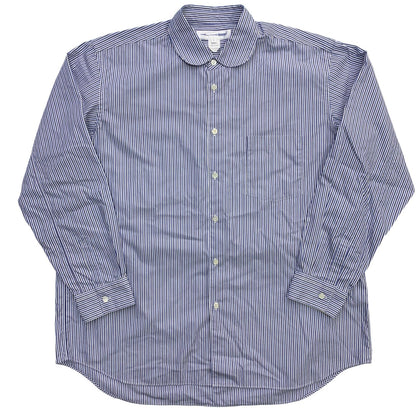 COMME des GARCONS SHIRT | コムデギャルソンシャツ FOREVER WIDE CLASSIC 長袖シャツ ブルー【瀬戸大橋店】