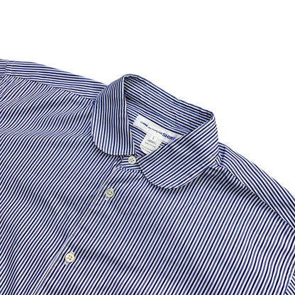 COMME des GARCONS SHIRT | コムデギャルソンシャツ FOREVER WIDE CLASSIC 長袖シャツ ブルー【瀬戸大橋店】