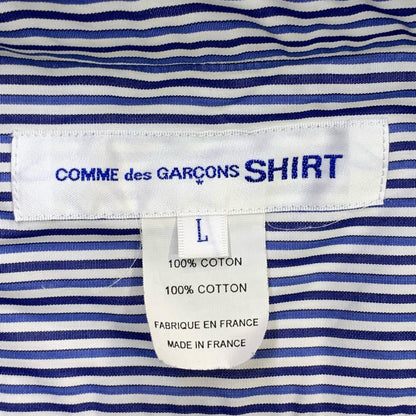 COMME des GARCONS SHIRT | コムデギャルソンシャツ FOREVER WIDE CLASSIC 長袖シャツ ブルー【瀬戸大橋店】