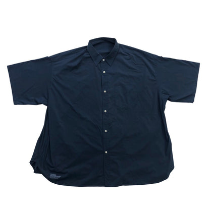 FreshService | フレッシュサービス MICRO TYPEWRITER CORPORATE S/S REGULAR COLLAR SHIRT 半袖シャツ グレー【瀬戸大橋店】